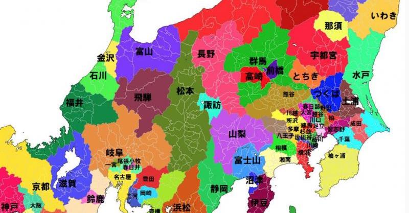 ありそうでなかった 車のナンバープレートの地域でまとめた日本地図 Buzz Media ありそうでなかった 車のナンバープレートの地域でまとめた日本地図 Buzz Media